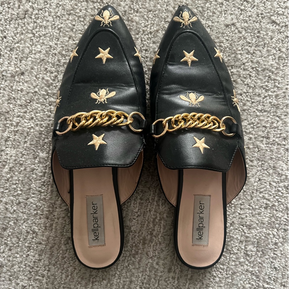 Kell Parker mules, size 8